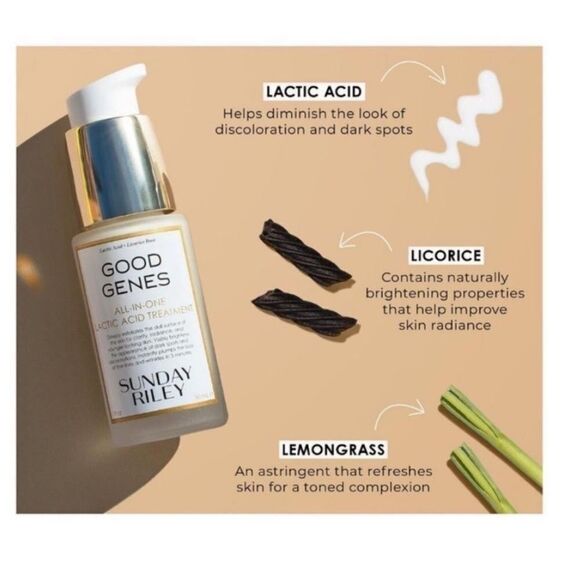 $5 🌙‎ Sunday Riley Good Genes Lactic Acid Treatment - Picture 7 of 9